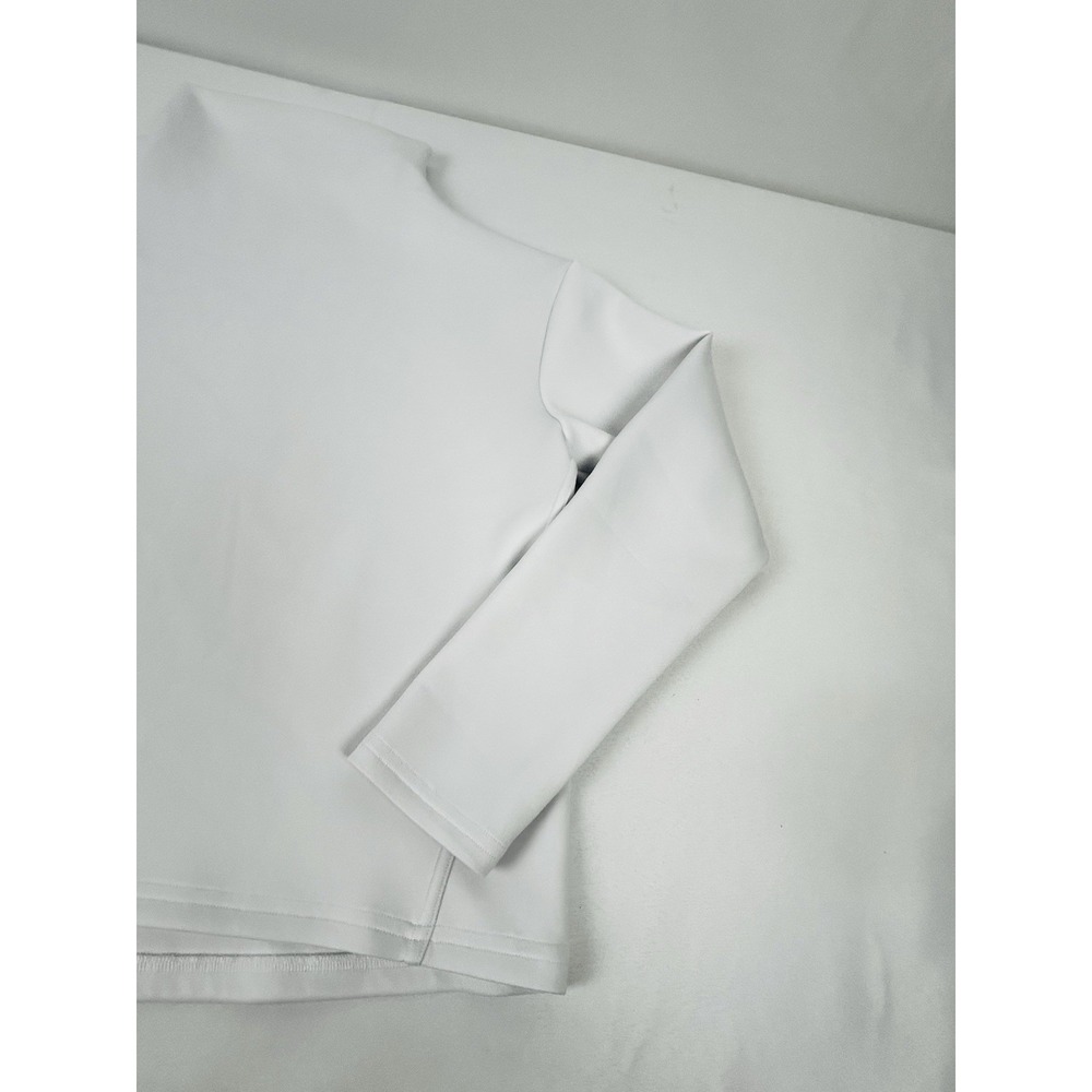 Aday Mock Neck Like a Boss Women's Medium TLS-WHT-96MD - Picture 3 of 6